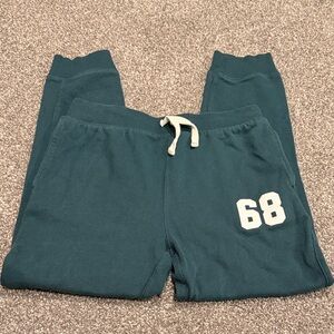 The Children's Place Teal Joggers with White Number